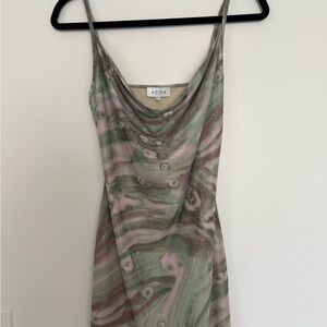ACOA Multicolor Sleeveless Dress